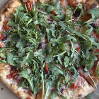 Vegan pizza with cheesee  at The Haul in Grants Pass