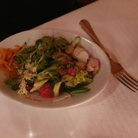 Mixed salad at Santa Lucia in Baden