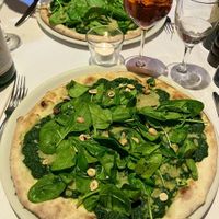 Pizza Spinaci, limited Veganuary edition at Santa Lucia in Bern