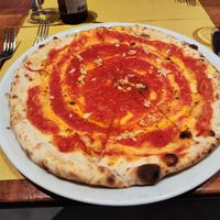 Focaccia marinara at Santa Lucia in Bern