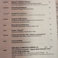 Spaghetti Contadina at Santa Lucia in Bern