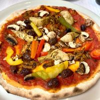 Pizza quattro stagioni planted  at Santa Lucia in Schaffhausen