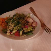 Mixed salad at Santa Lucia in Zurich