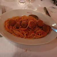 Spaghetti con polpette at Santa Lucia - Paradeplatz in Zurich