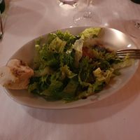 Green salad at Santa Lucia - Paradeplatz in Zurich