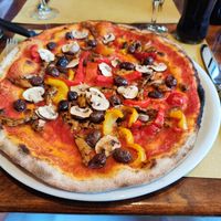 Pizza at Santa Lucia - Limmatplatz in Zurich