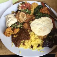 Buffet at Elsa's in Hamburg