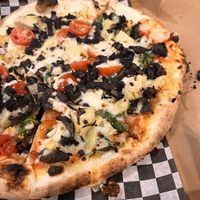 “Vegane"  at Pizzeria Bros in Montreal