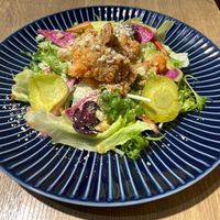 Salad at Vegan Store - Cafe in Tokyo