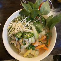 Vegan pho at Boulder Pho in Boulder