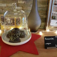 Brownie at Zuckero in Vienna