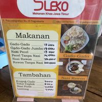 Menu   at Sleko x GodaGado in Yogyakarta