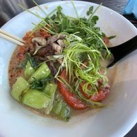 So yummy! The menu even clearly states what is vegan which is very helpful  at Miyagi Ramen in Bend