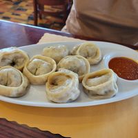 Vegetable momo at Tibet Corner in Hopkins