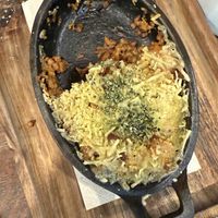 Vegan lasagna   at Pasapan in Segovia