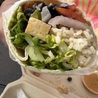 Chik’n Fajita Burritoo  at Fresh Twist in Steubenville