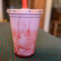 Strawberry banana babe meal replacement shake at Fresh Twist in Steubenville