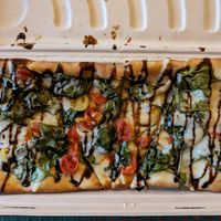 Classic white flatbread at Fresh Twist in Steubenville