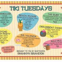 Tiki Tuesdays... at Cardinal Spirits in Bloomington