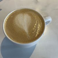 Oat milk latte😄 at NOMZ in Akron