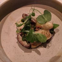 5 course vegan tasting menu - second course at Ezard in Melbourne