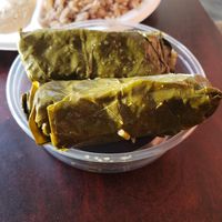Stuffed grape leaves at LEBTAV in Annapolis