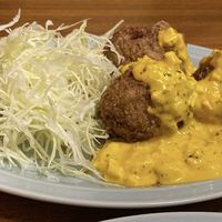 Tartar Karaage  at Izakaya Masaka in Tokyo