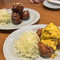 Fried chicken  at Izakaya Masaka in Tokyo