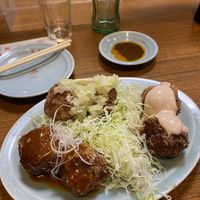 Vegan Karaage (mix of sauces)  at Izakaya Masaka in Tokyo