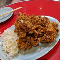 Fried mushrooms at Izakaya Masaka in Tokyo