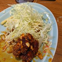 Karaage with Szechuan Sauce at Izakaya Masaka in Tokyo