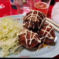 Vegan karage   at Izakaya Masaka in Tokyo