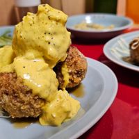 karaage (tartar) at Izakaya Masaka in Tokyo