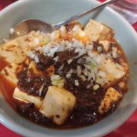 Mapo tofu at Izakaya Masaka in Tokyo
