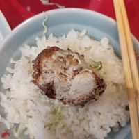 Inside the karaage at Izakaya Masaka in Tokyo