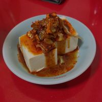Chinese style tofu at Izakaya Masaka in Tokyo