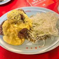 Karaage with tartar sauce  at Izakaya Masaka in Tokyo