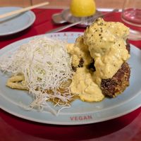 Karaage with tartar sauce at Izakaya Masaka in Tokyo