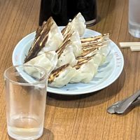 Gyoza dumplings (12 pieces)  at Izakaya Masaka in Tokyo