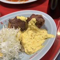 Tartar karagee, must try!!!!  at Izakaya Masaka in Tokyo