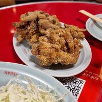Deep fried mushrooms at Izakaya Masaka in Tokyo
