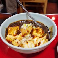Mapo tofu at Izakaya Masaka in Tokyo