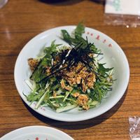 Salad  at Izakaya Masaka in Tokyo