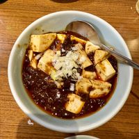 Mapo tofu  at Izakaya Masaka in Tokyo