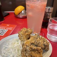 Fried maitake  at Izakaya Masaka in Tokyo