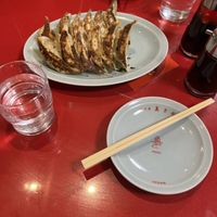gyoza  at Izakaya Masaka in Tokyo