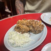 Fried mushroomms  at Izakaya Masaka in Tokyo