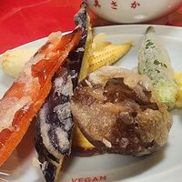 Vege Tempura at Izakaya Masaka in Tokyo