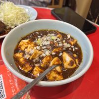 Mapo tofu  at Izakaya Masaka in Tokyo