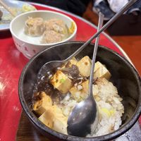 mapo tofu  at Izakaya Masaka in Tokyo